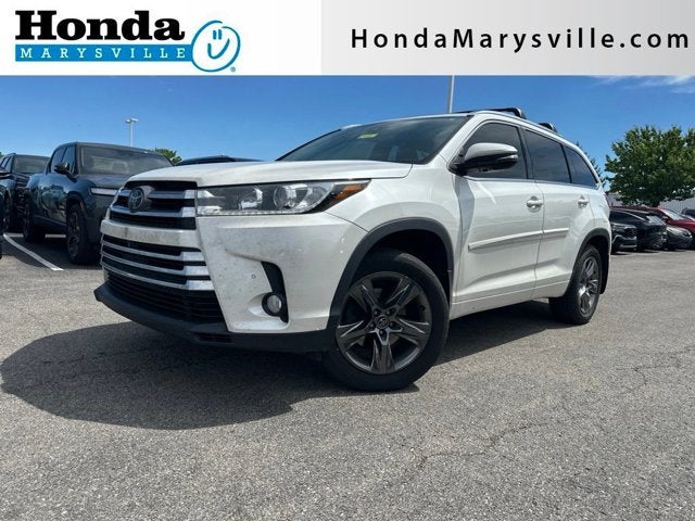 2018 Toyota Highlander Limited Platinum