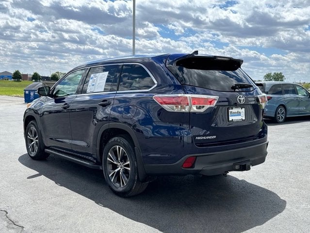 2016 Toyota Highlander XLE V6