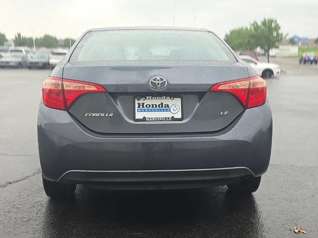 2017 Toyota Corolla LE