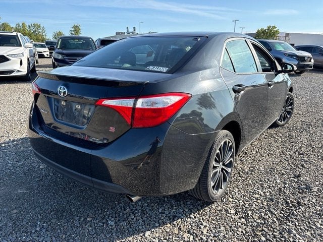 2016 Toyota Corolla S Plus