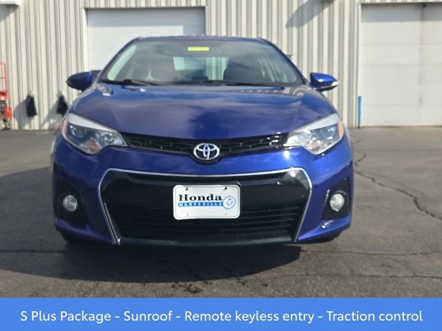 2016 Toyota Corolla S Plus
