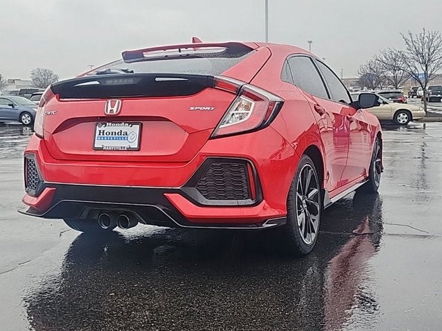 2018 Honda Civic Hatchback Sport