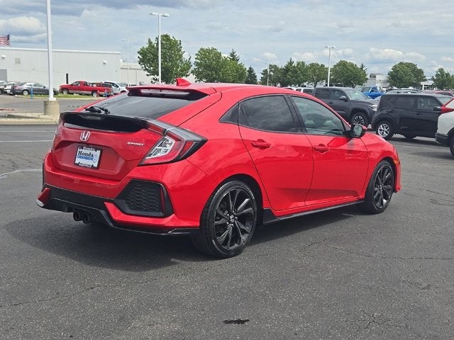 2018 Honda Civic Hatchback Sport
