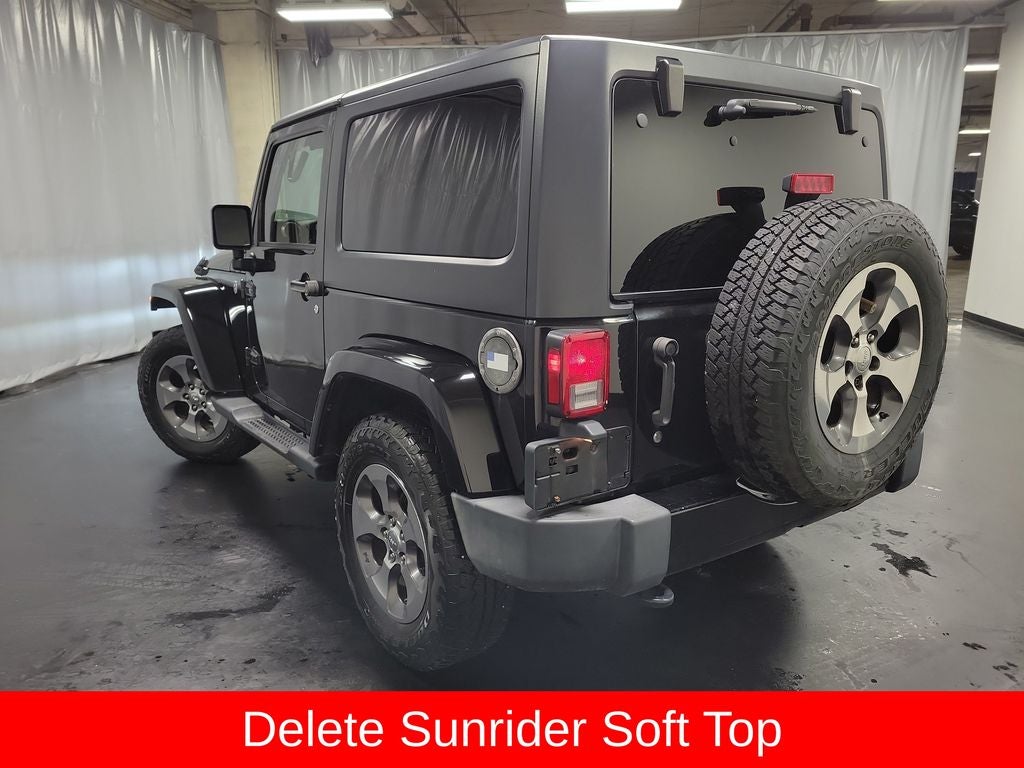 2017 Jeep Wrangler Sahara