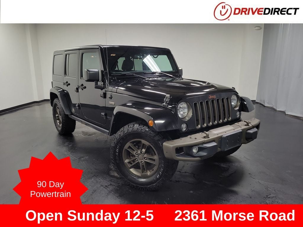 2016 Jeep Wrangler Unlimited Sahara