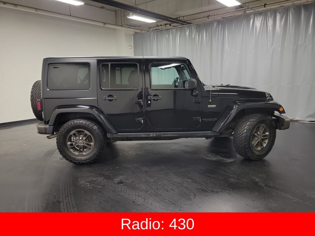2016 Jeep Wrangler Unlimited Sahara