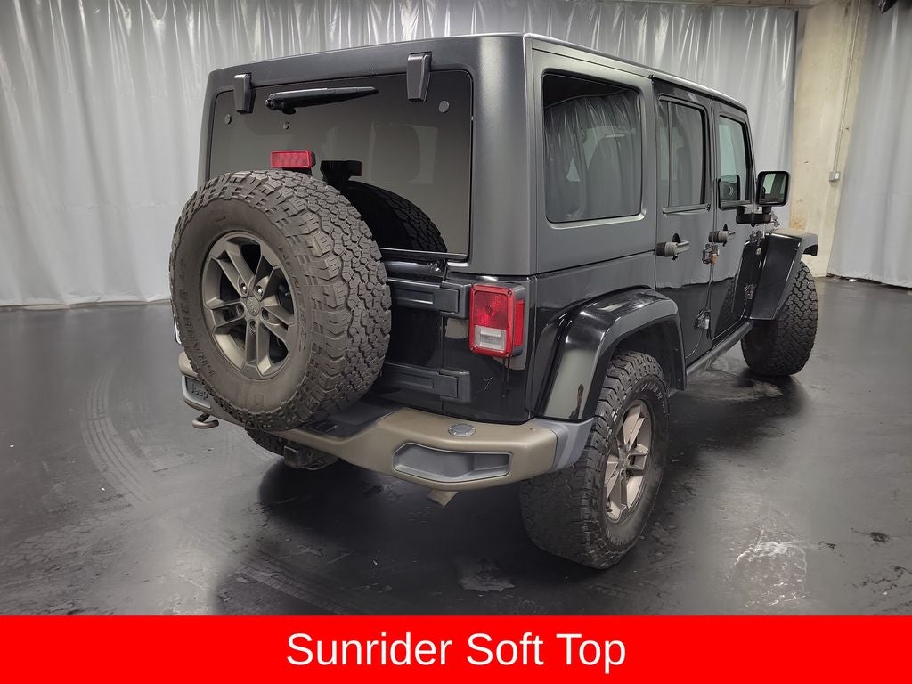 2016 Jeep Wrangler Unlimited Sahara