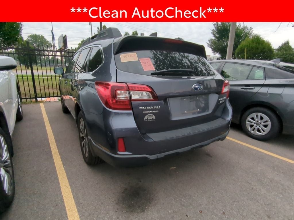2016 Subaru Outback 2.5i Limited