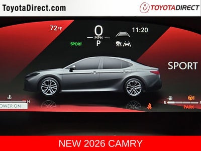 2026 Toyota Camry XSE