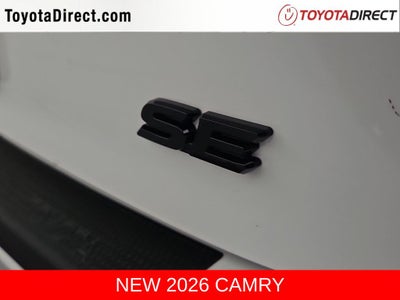 2026 Toyota Camry SE