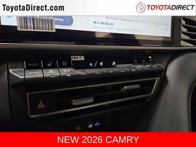2026 Toyota Camry XSE