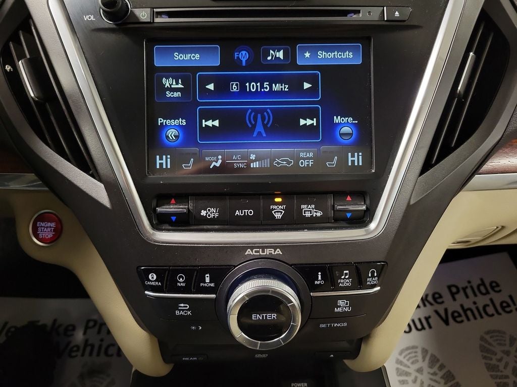 2017 Acura MDX 3.5L SH-AWD w/Advance & Entertainment Pkgs