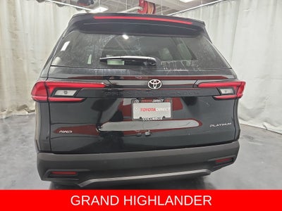 2026 Toyota Grand Highlander Platinum