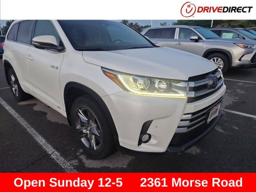 2018 Toyota Highlander Hybrid Limited Platinum