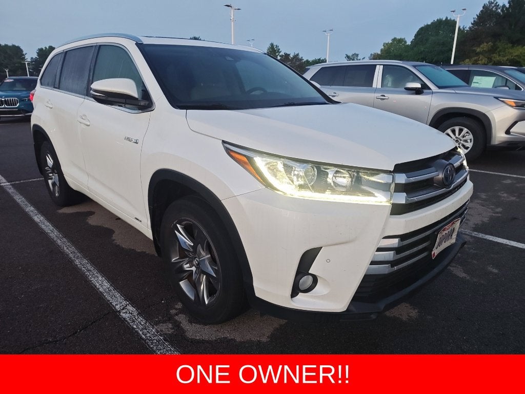 2018 Toyota Highlander Hybrid Limited Platinum