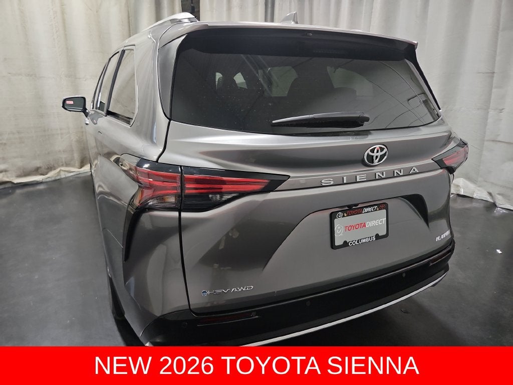 2026 Toyota Sienna Platinum 7 Passenger