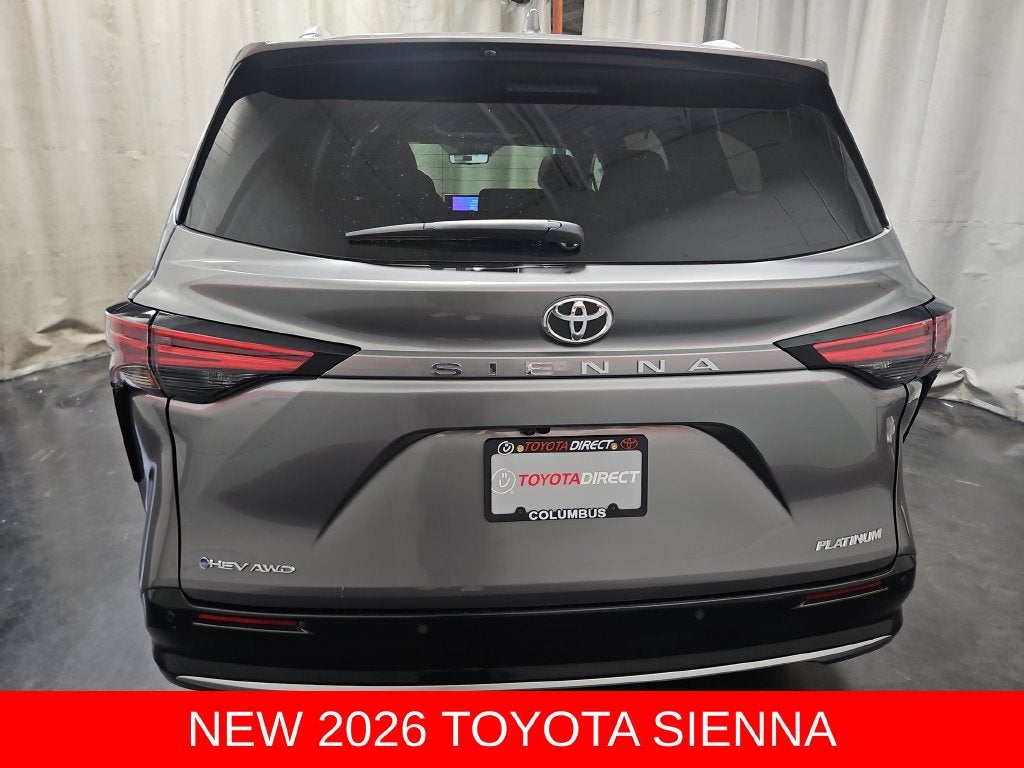 2026 Toyota Sienna Platinum 7 Passenger