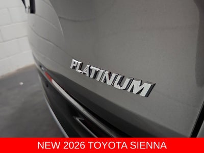 2026 Toyota Sienna Platinum 7 Passenger