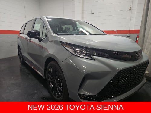 2026 Toyota Sienna XSE 7 Passenger