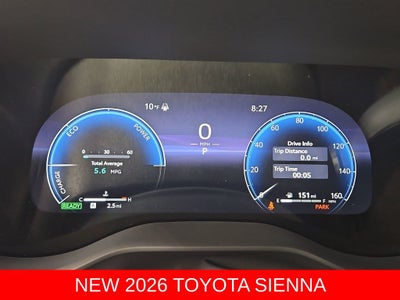 2026 Toyota Sienna XSE 7 Passenger