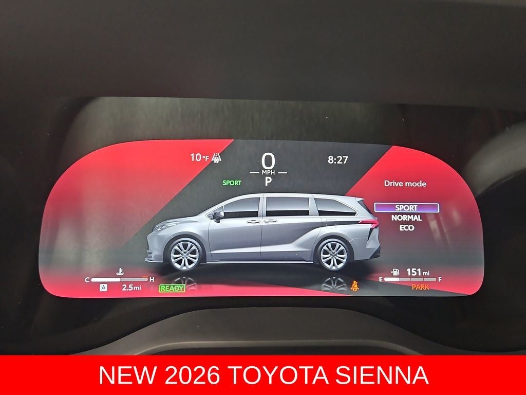 2026 Toyota Sienna XSE 7 Passenger