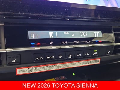2026 Toyota Sienna XSE 7 Passenger