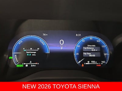 2026 Toyota Sienna XSE 7 Passenger