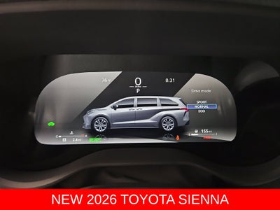 2026 Toyota Sienna XSE 7 Passenger