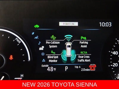 2026 Toyota Sienna XLE 7 Passenger