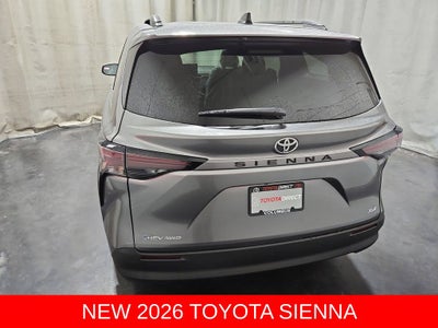 2026 Toyota Sienna XLE 7 Passenger