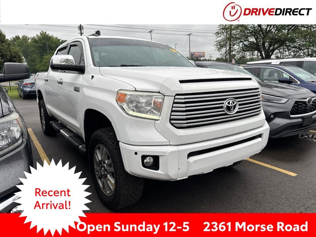 2017 Toyota Tundra Platinum 5.7L V8