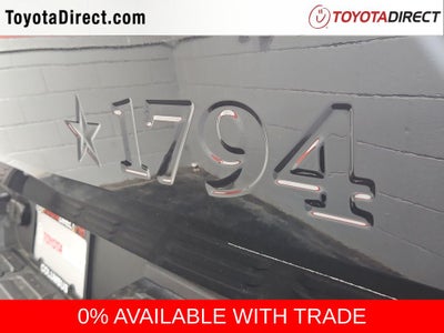 2026 Toyota Tundra 1794