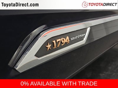 2026 Toyota Tundra 1794 Edition