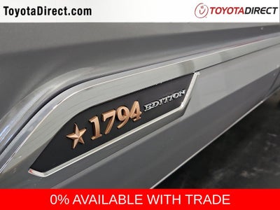 2026 Toyota Tundra 1794 Edition