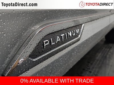 2026 Toyota Tundra Platinum