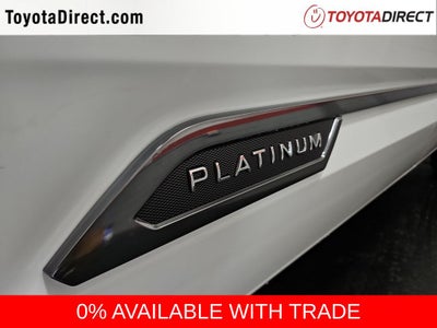 2026 Toyota Tundra Hybrid Platinum