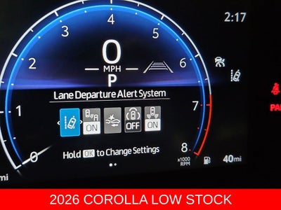 2026 Toyota Corolla LE