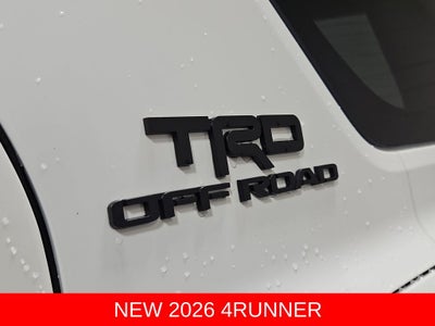 2026 Toyota 4Runner TRD Off-Road Premium