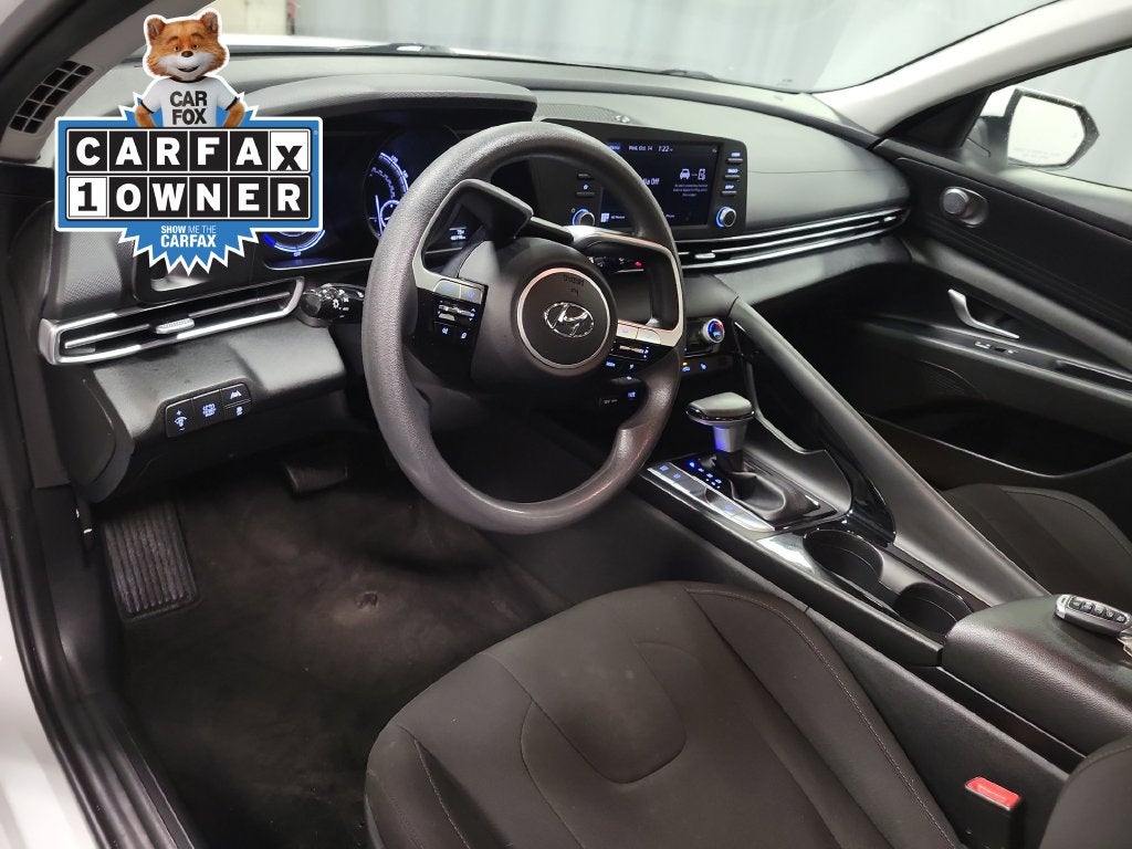 2023 Hyundai Elantra Hybrid Blue
