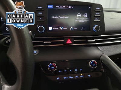 2023 Hyundai Elantra Hybrid Blue