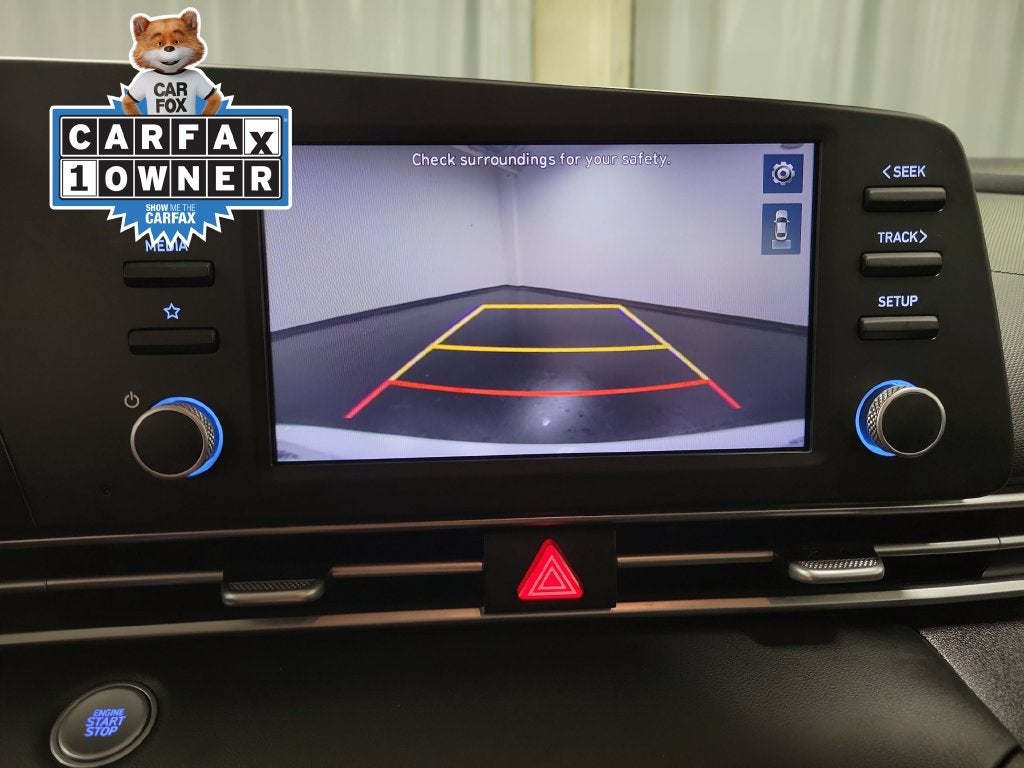 2023 Hyundai Elantra Hybrid Blue