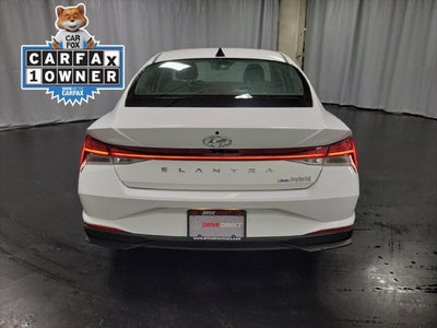 2023 Hyundai Elantra Hybrid Blue