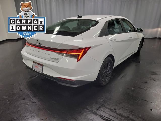 2023 Hyundai Elantra Hybrid Blue