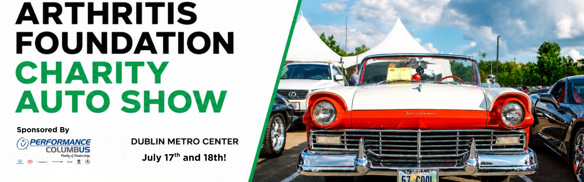 Arthritis Foundation Charity Auto Show July 17th and 18th