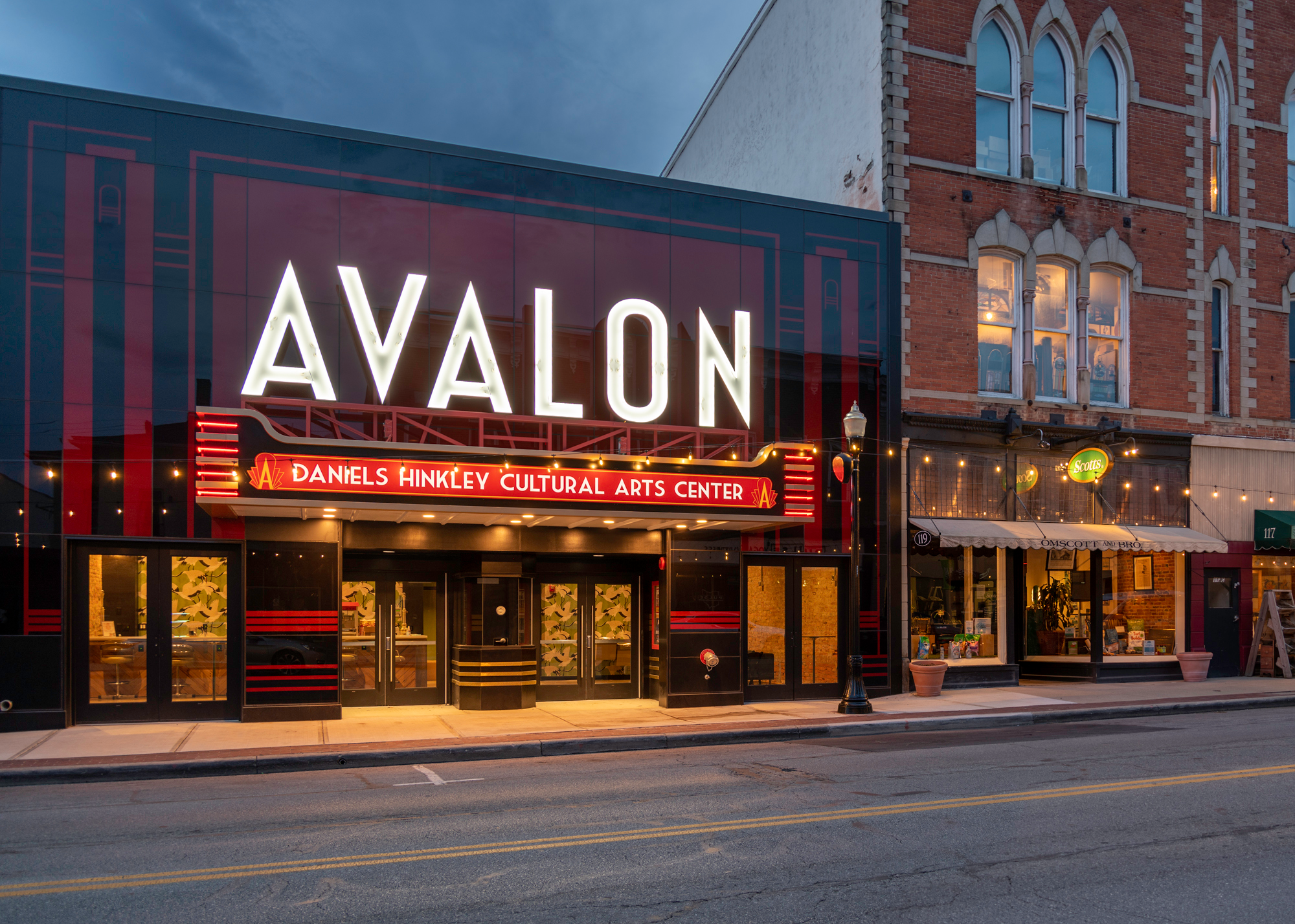 The Avalon Theatre exterior