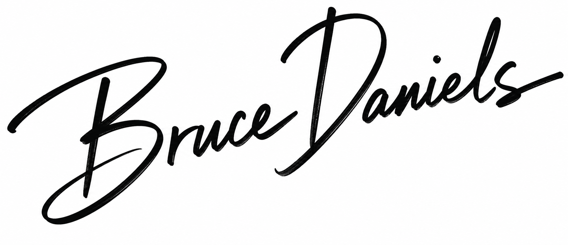 Bruce Daniels Signature