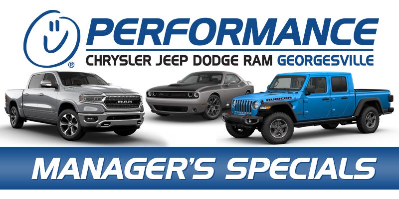 Manager's Specials - Pre-Owned