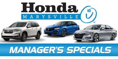 Manager's Specials - Pre-Owned