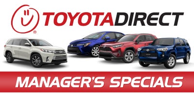 Manager's Specials - Pre-Owned